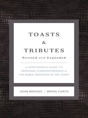 cover image of Toasts and   Tributes Revised and   Expanded